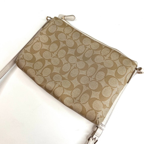 Coach | Signature Tan Cream Crossbody - Picture 3 of 7